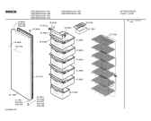 Схема №1 GSD325206O BOSCH с изображением Дверь для холодильника Bosch 00241300