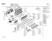 Схема №4 HEN5305 с изображением Панель управления для электропечи Bosch 00357212