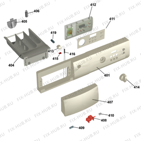 Взрыв-схема стиральной машины Gorenje C604 SF   -White (900003323, WM50ESF) - Схема узла 04