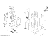 Схема №1 3BI999 с изображением Вентиляционный канал для вытяжки Bosch 00674360