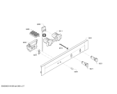 Схема №2 B45M42N0GB с изображением Панель управления для духового шкафа Bosch 00674878