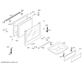 Схема №2 HCE744223U с изображением Панель управления для электропечи Bosch 00700321