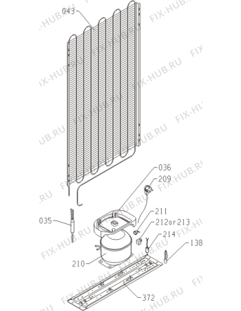 Схема №4 RF6150BX (444970, HZZS2767F) с изображением Дверка для холодильника Gorenje 508308