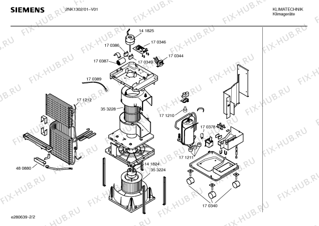Схема №1 2NK1302 с изображением Фильтр для кондиционера Bosch 00353220