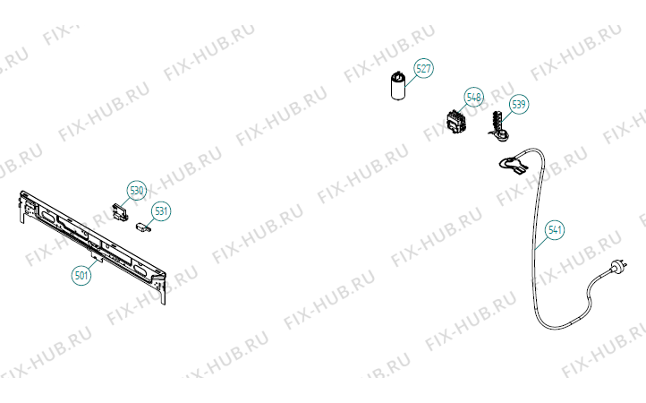 Взрыв-схема стиральной машины Gorenje T3000Fi SE   -Grey interface #92050750 (338499, TD60.C) - Схема узла 05