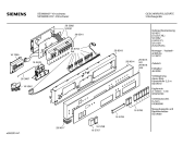 Схема №5 SE55660 с изображением Передняя панель для посудомойки Siemens 00299014