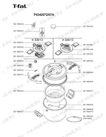 Схема №1 P4241468/07A с изображением Кастрюля для духовки Seb SS-981025