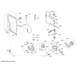 Схема №3 SN636X03AE с изображением Набор кнопок для посудомойки Siemens 10004128