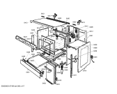Схема №4 HSG203GNE Bosch с изображением Переключатель для плиты (духовки) Bosch 00615655