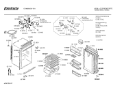 Схема №1 K4530X3 с изображением Декоративная планка для холодильника Bosch 00119659