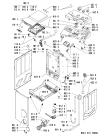 Схема №1 AWA 1155 с изображением Шланг Whirlpool 481253028863