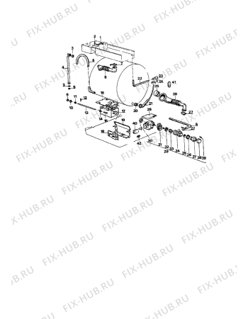 Взрыв-схема стиральной машины Electrolux WH860-1 - Схема узла Section 4