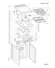 Схема №2 C65SP1WI (F030250) с изображением Обшивка для плиты (духовки) Indesit C00108922