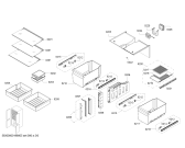 Схема №4 KMF40A60TI с изображением Выдвижной ящик для холодильника Bosch 00795781