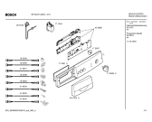 Схема №3 WFD2471GB WFD 2471 с изображением Панель управления для стиралки Bosch 00442350