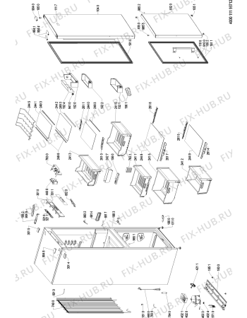 Схема №1 H8 A3E I H O3 с изображением Сенсорная панель для холодильника Whirlpool 481010859776
