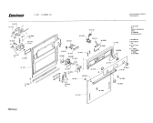 Схема №4 0730301006 SMI6310 с изображением Крышка для посудомоечной машины Bosch 00083368