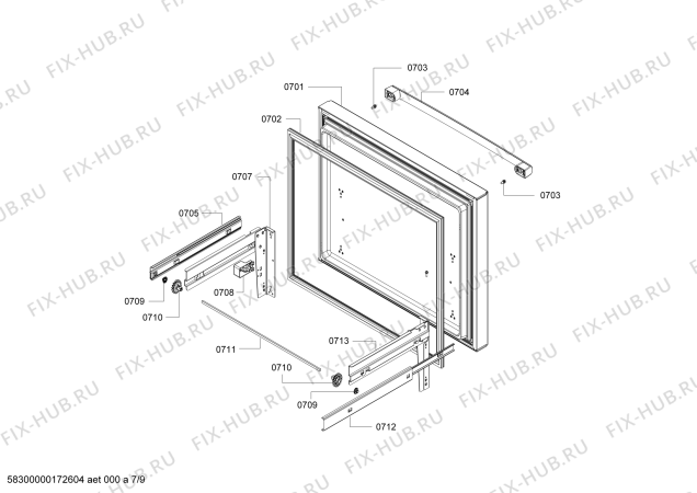 Схема №4 KFN91PJ20N с изображением Емкость для холодильника Siemens 00770364