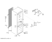 Схема №2 KGN36HN1 с изображением Дверь для холодильной камеры Bosch 00244367