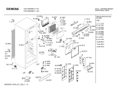 Схема №1 KS40U622ME с изображением Дверь для холодильника Siemens 00242686