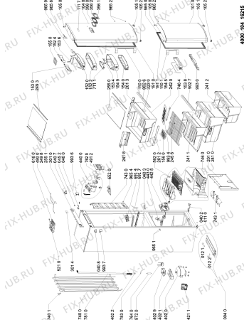 Схема №2 KGNA 345 BIO AQUA IN с изображением Рукоятка для холодильника Whirlpool 481241610832