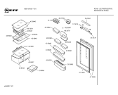 Схема №2 K6614X4 с изображением Дверь для холодильной камеры Bosch 00473099