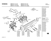 Схема №3 HB89E64 с изображением Панель управления для плиты (духовки) Siemens 00357889