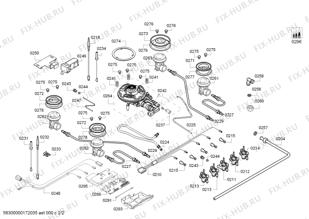 Взрыв-схема плиты (духовки) Siemens ER726RT71E TIMER C70F IH5 SIEMENS - Схема узла 02