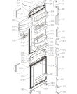 Схема №1 NRC66M1 (322278, HZF3267EFV) с изображением Дверь для холодильника Gorenje 447651