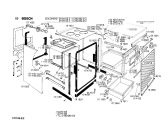 Схема №2 0750092013 EH64SS2 с изображением Люк для электропечи Bosch 00198215