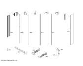 Схема №1 RW414260 с изображением Изоляция для холодильника Bosch 00605680