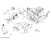 Схема №6 C7660N1 с изображением Панель для электрокофемашины Bosch 00666555