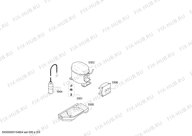 Схема №3 GS32NX77 с изображением Дверь для холодильной камеры Siemens 00710449