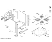 Схема №5 HCE422153E с изображением Ручка переключателя для плиты (духовки) Bosch 00628117