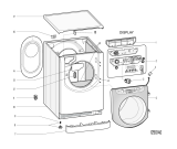 Схема №3 AQGMD149UK (F054743) с изображением Пластина для стиральной машины Indesit C00267788