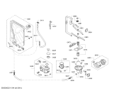 Схема №3 DF480162F с изображением Модуль связи для посудомойки Bosch 10004554