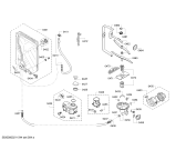 Схема №7 DF480163F с изображением Инструкция по эксплуатации Gaggenau для электропосудомоечной машины Bosch 18037299