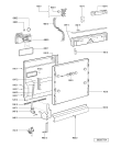 Схема №2 ADG 9527/2 n.p. с изображением Обшивка для посудомоечной машины Whirlpool 480140101618