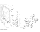 Схема №1 SN25M880GB, Made in Germany с изображением Передняя панель для посудомойки Siemens 00740020