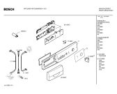 Схема №4 WFG2460SN WFG2460 с изображением Панель управления для стиральной машины Bosch 00360925