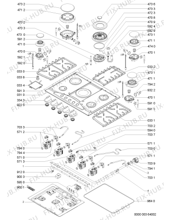 Схема №1 AKM393IX1 (F091847) с изображением Руководство для электропечи Indesit C00362305