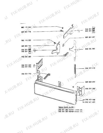 Взрыв-схема посудомоечной машины Aeg FAV123 - Схема узла Section 2