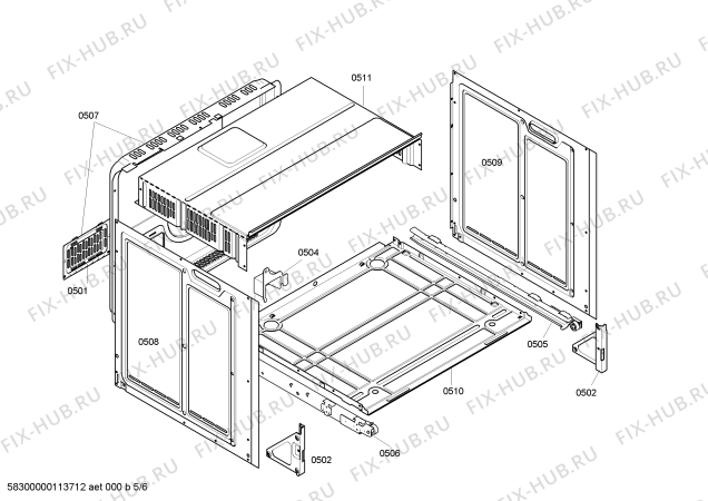 Схема №3 HB334250 с изображением Панель управления для плиты (духовки) Siemens 00660242