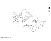 Схема №4 HBC86P763 с изображением Панель управления для духового шкафа Bosch 00704087
