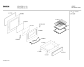 Схема №2 HSV422ENL Bosch с изображением Ручка двери для духового шкафа Bosch 00366451