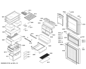 Схема №3 KG28FM50 с изображением Декоративная панель для холодильной камеры Siemens 00679049