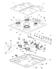 Схема №1 4204.1002      (186515, 4204-1002      ) с изображением Переключатель для плиты (духовки) Gorenje 418345