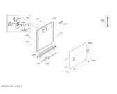 Схема №3 SMI40E25EU с изображением Панель управления для посудомойки Bosch 00705387