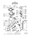 Схема №2 AWG 405/RA с изображением Обшивка для стиралки Whirlpool 481945328189