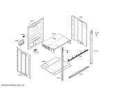 Схема №6 U1442N0GB с изображением Панель управления для духового шкафа Bosch 00445894